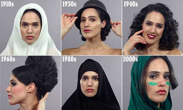 Эволюция женской моды в Иране