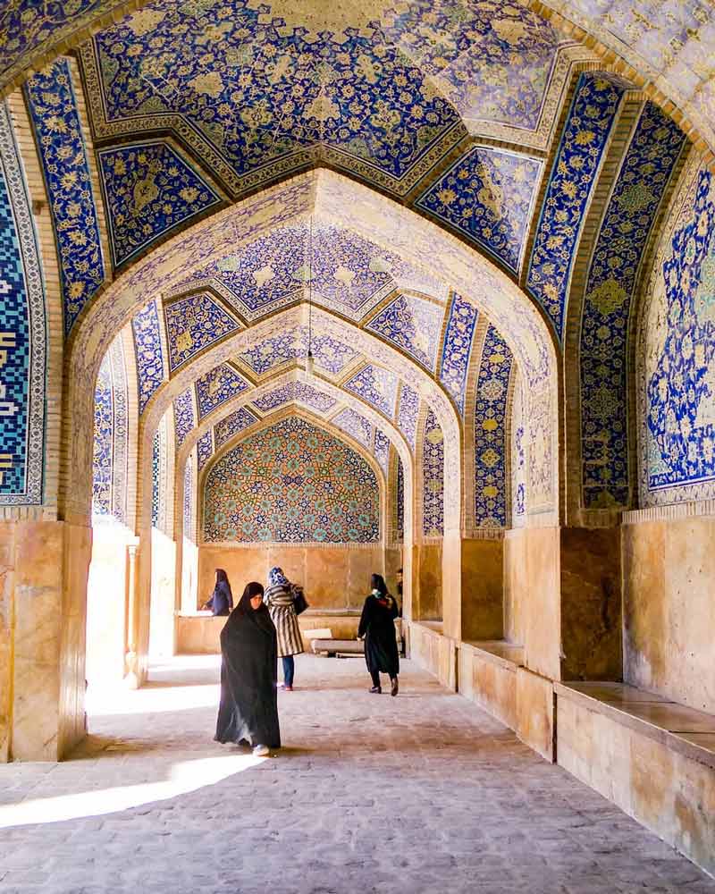 Путешествие в Иран мечеть Имама