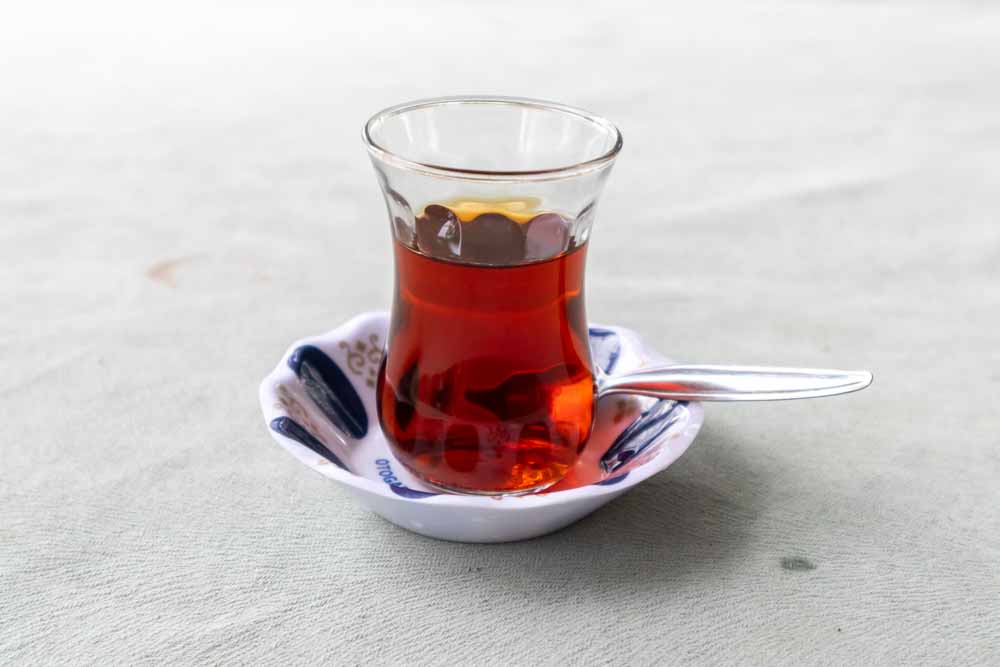 Турецкие безалкогольные напитки, чёрный чай
