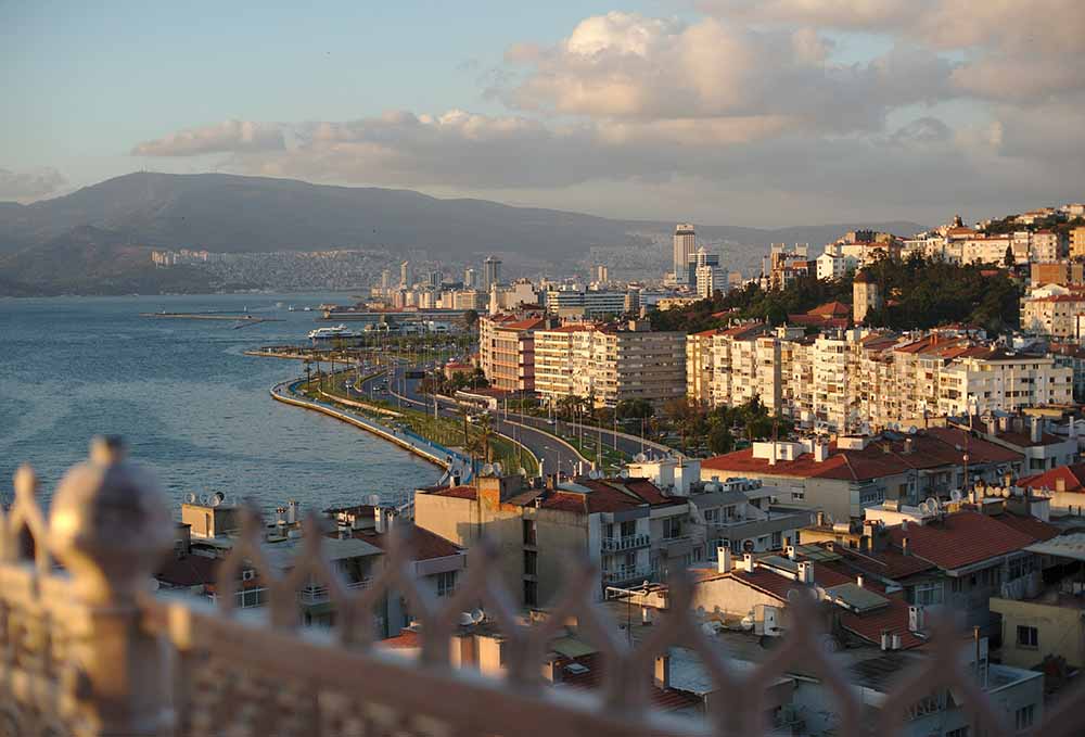 курорты эгейского моря, вид на Измир