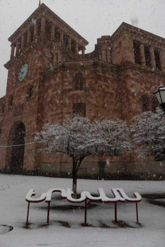 Зима в Ереване